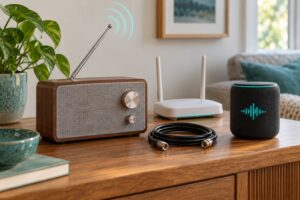 what causes radio stations to fade in and out