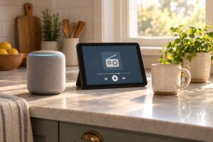 how to listen to the radio on a smart speaker