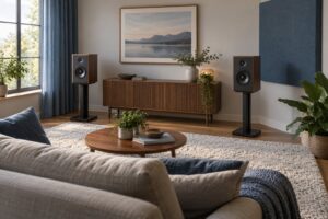 how to reduce echo in a listening room