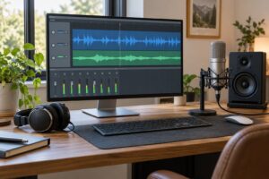 how to mix voice and music without clashing