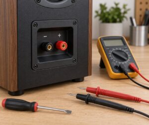 how to test speakers for proper wiring