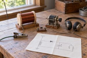 how a crystal radio works