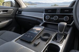 how to connect a phone to a car stereo for radio