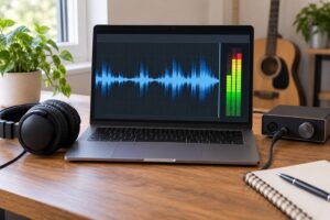 how to normalize audio levels in an edit