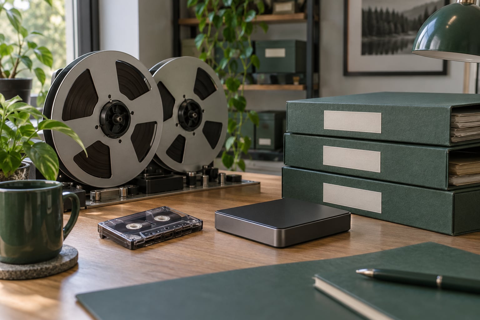 how radio archives are preserved