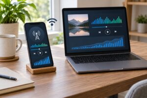 how much data does internet radio use per hour
