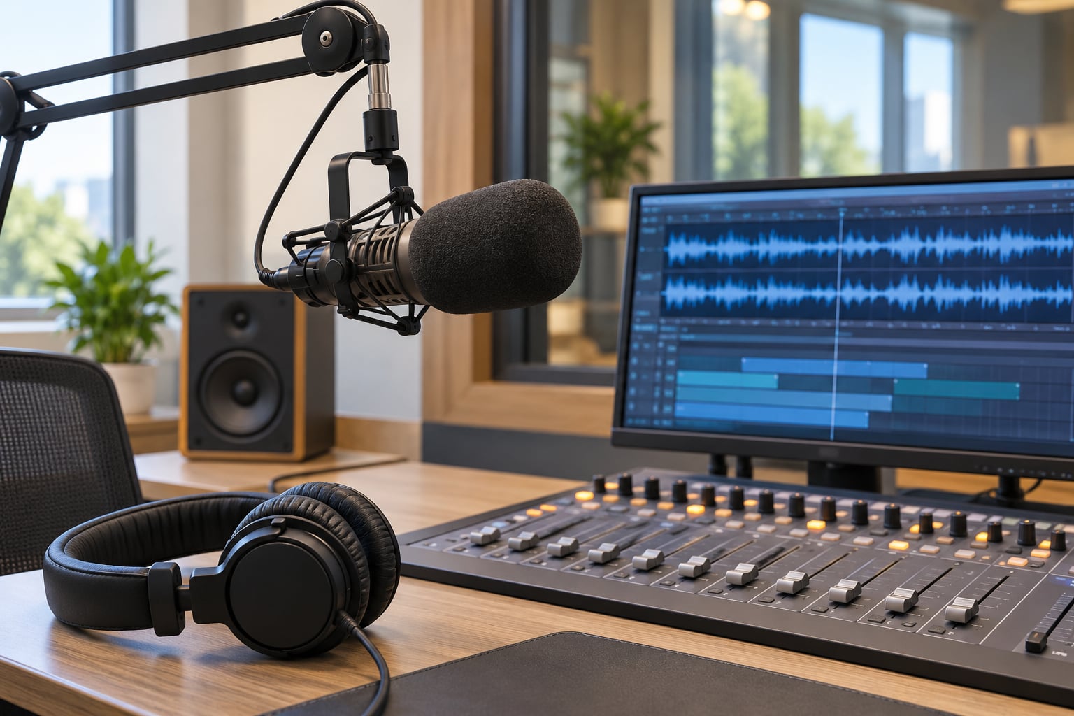 what a voice tracked radio show is