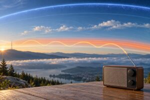 how atmospheric conditions affect radio reception