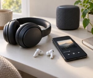 why podcasts sound better with headphones