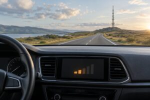 why radio stations change as you drive