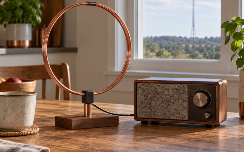 How an Indoor AM Loop Antenna Works: A Simple Guide (2026)