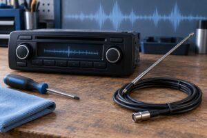 how to fix static on fm radio
