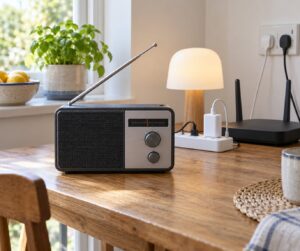 what causes radio interference in the home