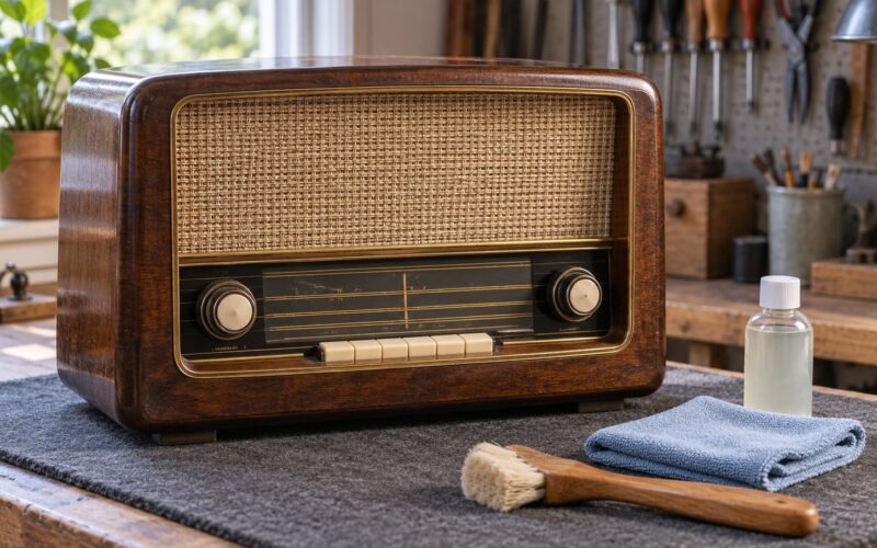 How to Clean a Vintage Radio Safely: Simple Steps (October 2026)