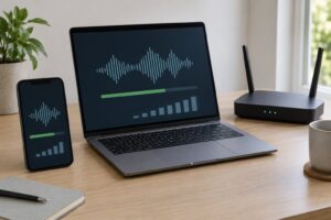 how to reduce data use when streaming radio