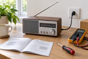 how to tell if a radio tuner is broken