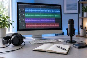 how to edit audio for a radio segment
