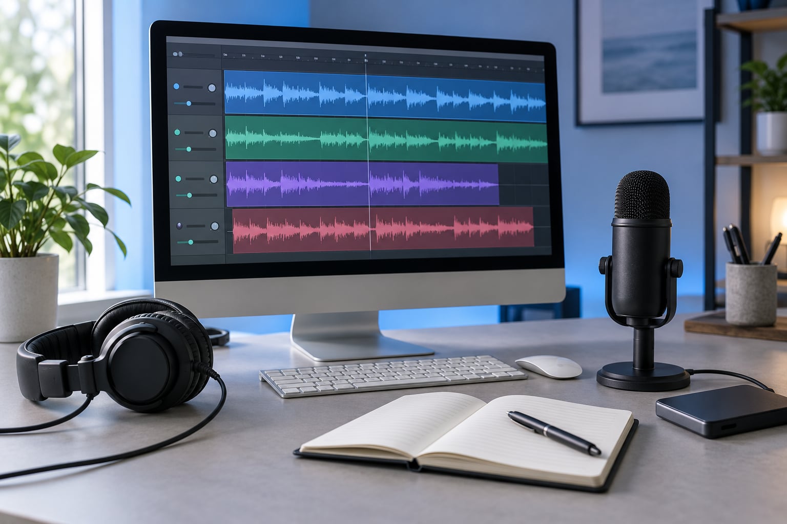 how to edit audio for a radio segment