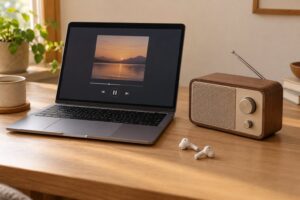 how free music streaming differs from radio