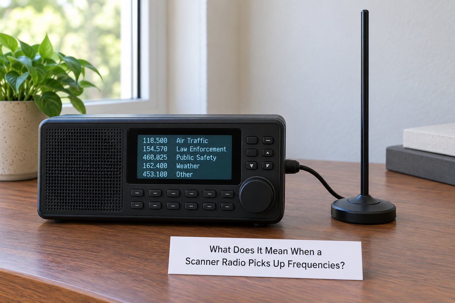 What Does It Mean When a Scanner Radio Picks Up Frequencies?