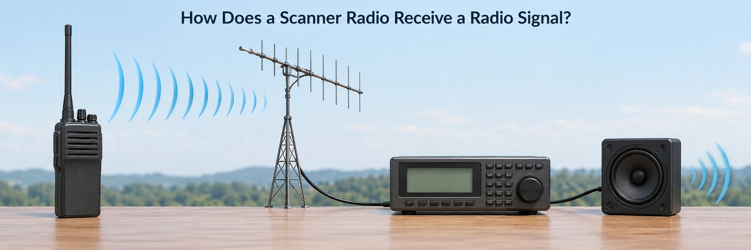 How Does a Scanner Radio Receive a Radio Signal?