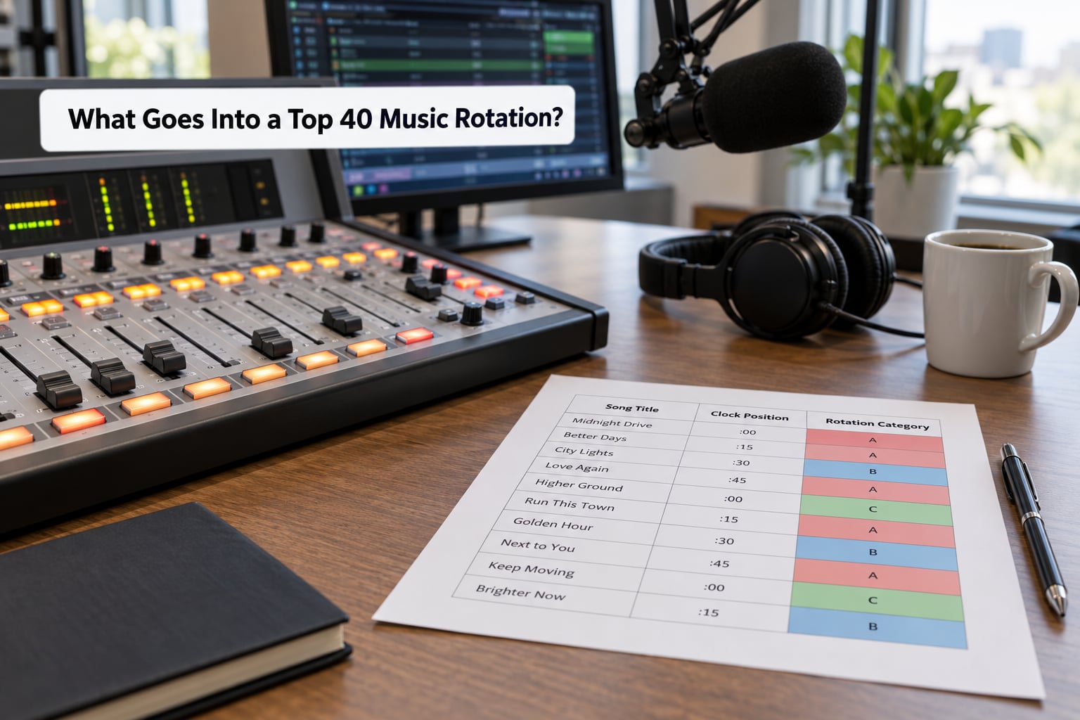What Goes Into a Top 40 Music Rotation?