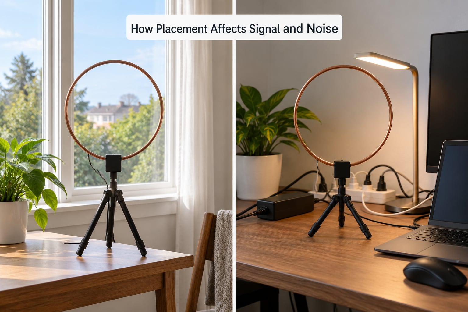 How Placement Affects Signal and Noise