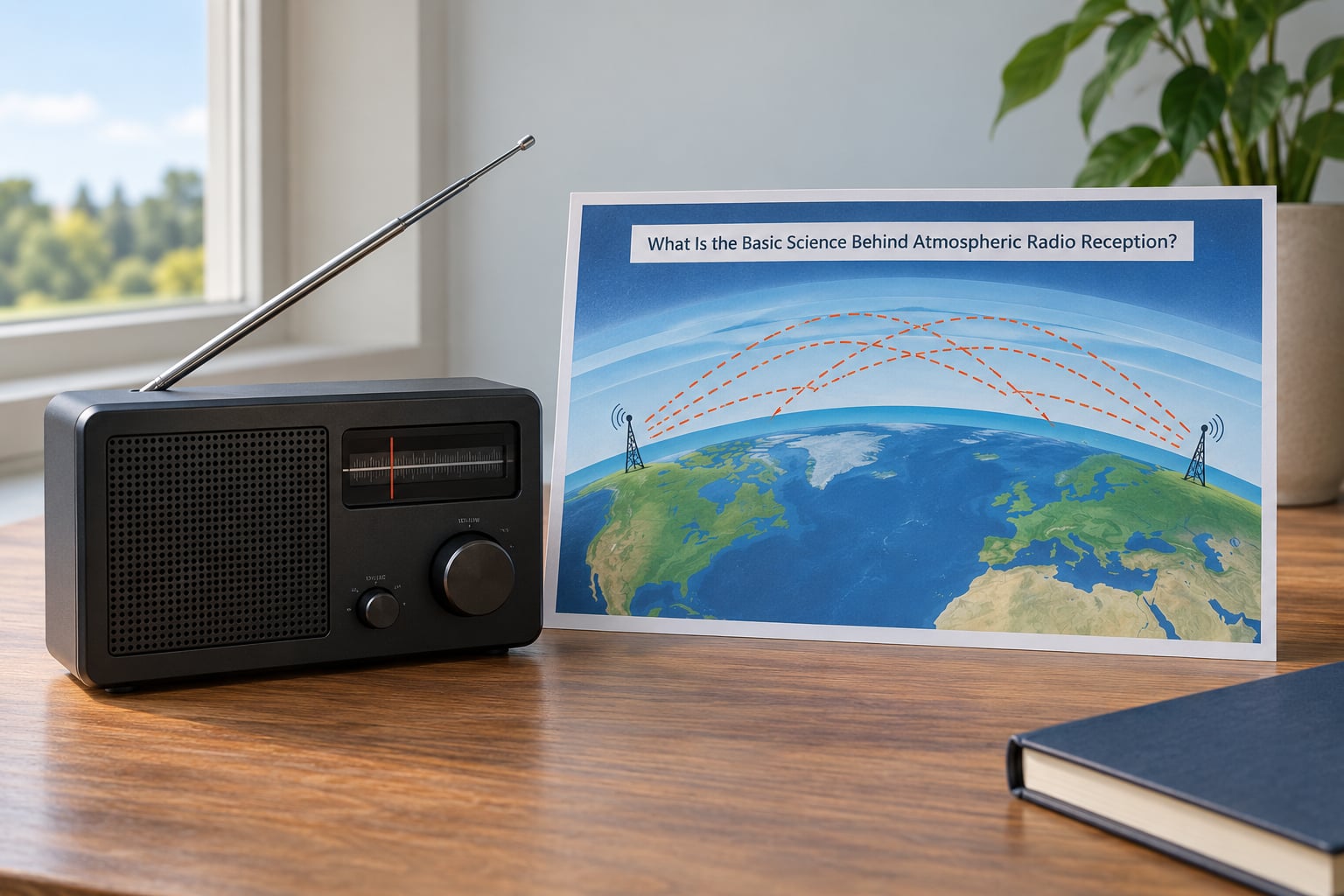 What Is the Basic Science Behind Atmospheric Radio Reception?