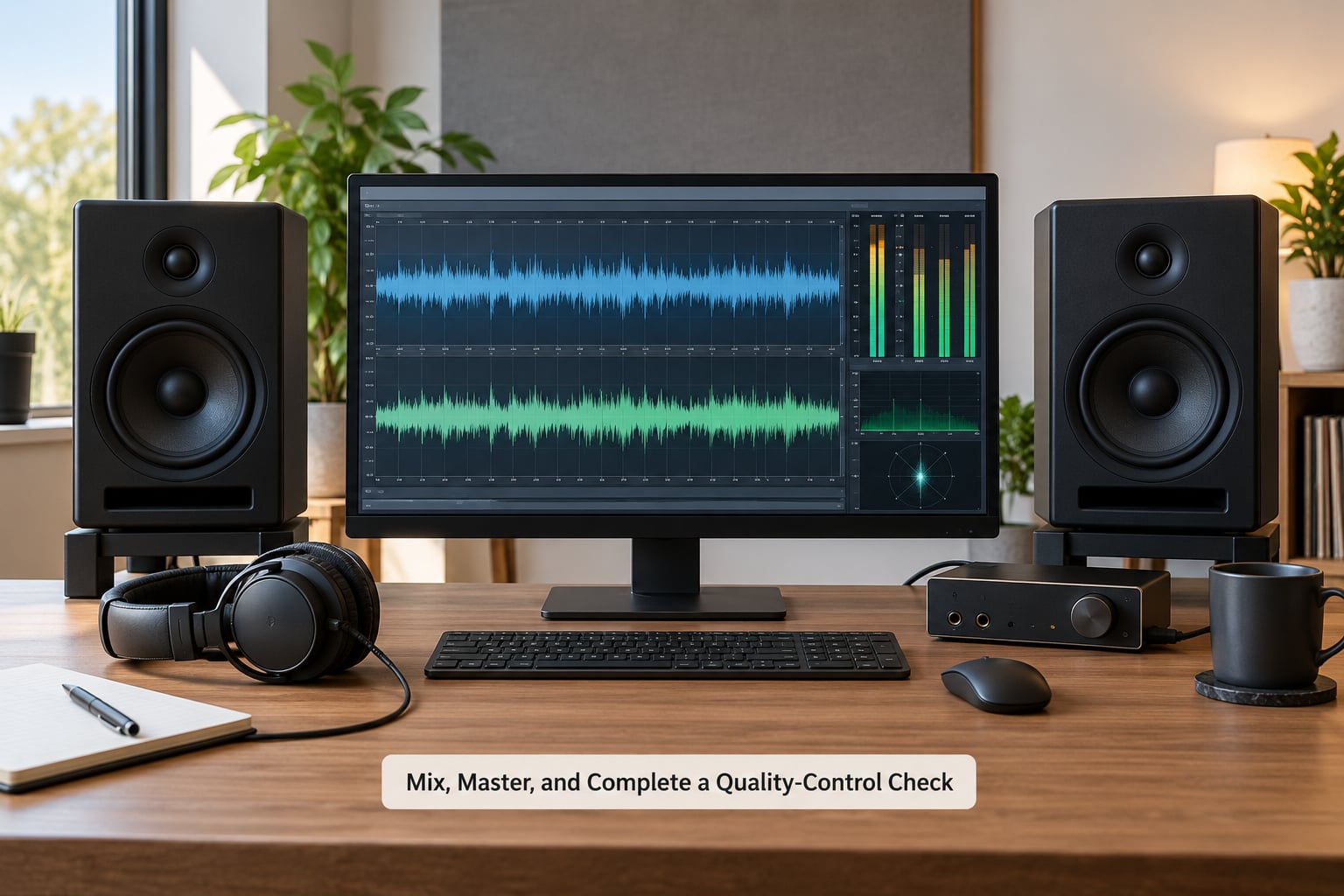 Mix, Master, and Complete a Quality-Control Check