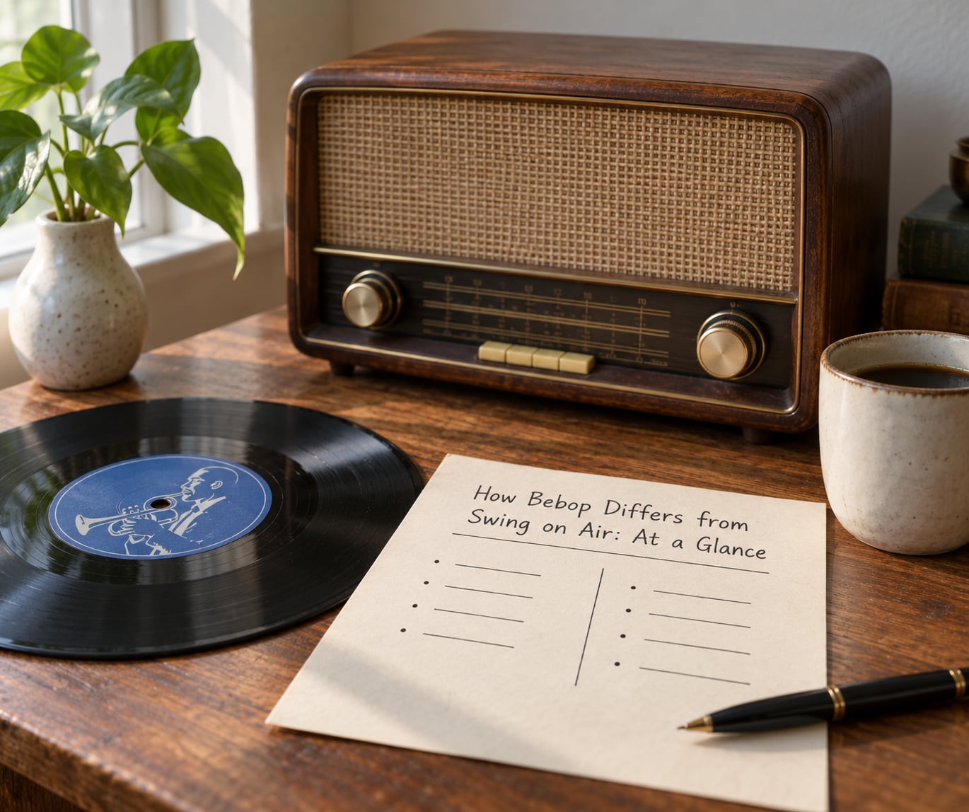 How Bebop Differs from Swing on Air: At a Glance