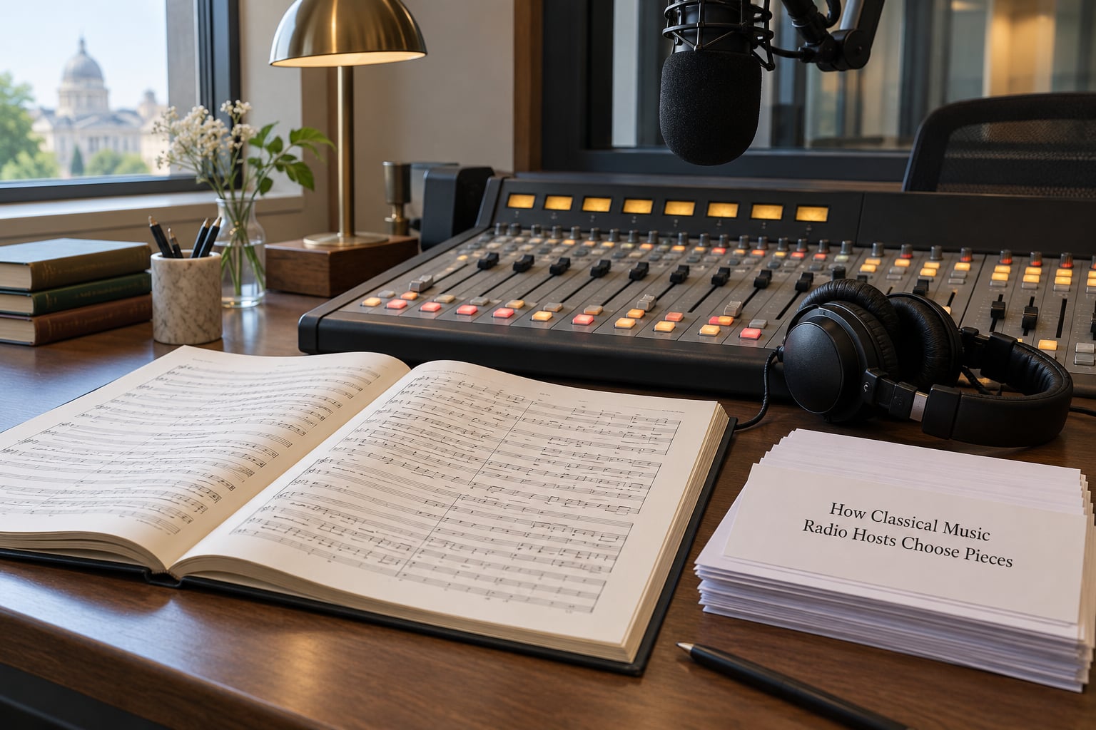 How Classical Music Radio Hosts Choose Pieces