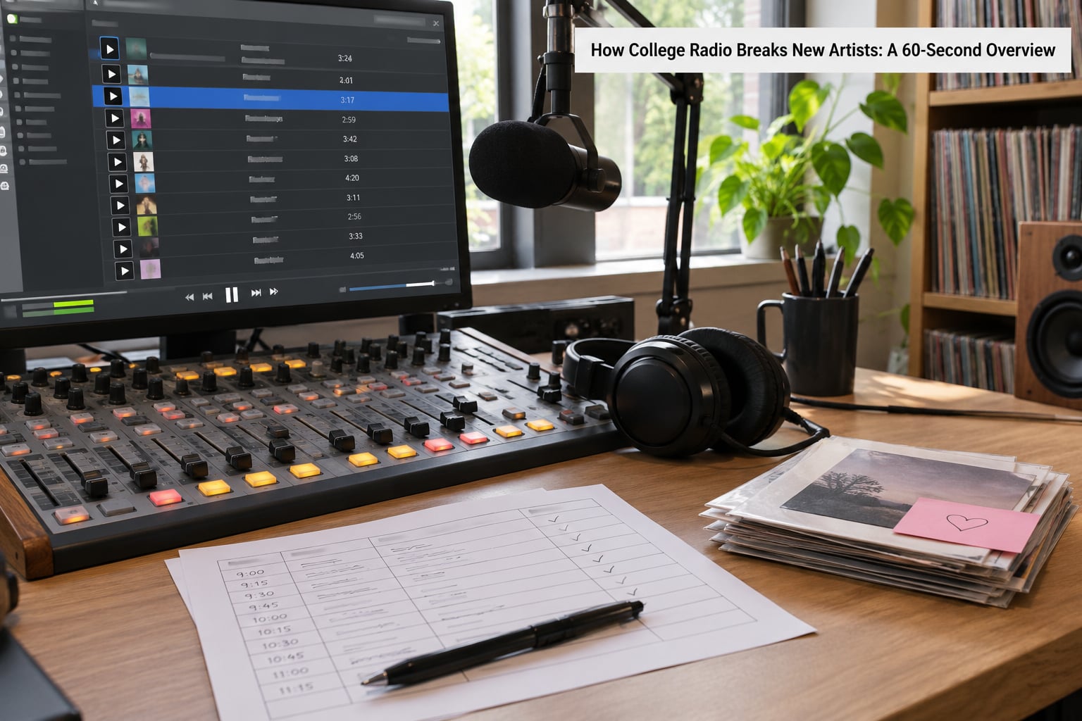 How College Radio Breaks New Artists: A 60-Second Overview
