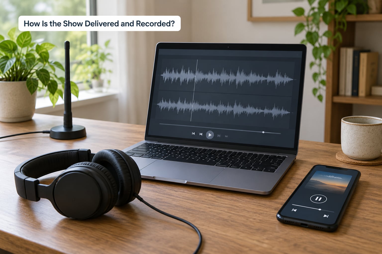How Is the Show Delivered and Recorded?