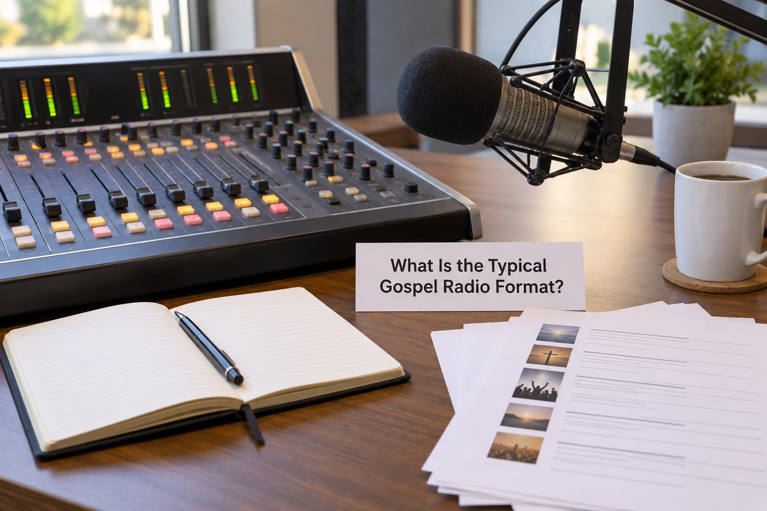What Is the Typical Gospel Radio Format?