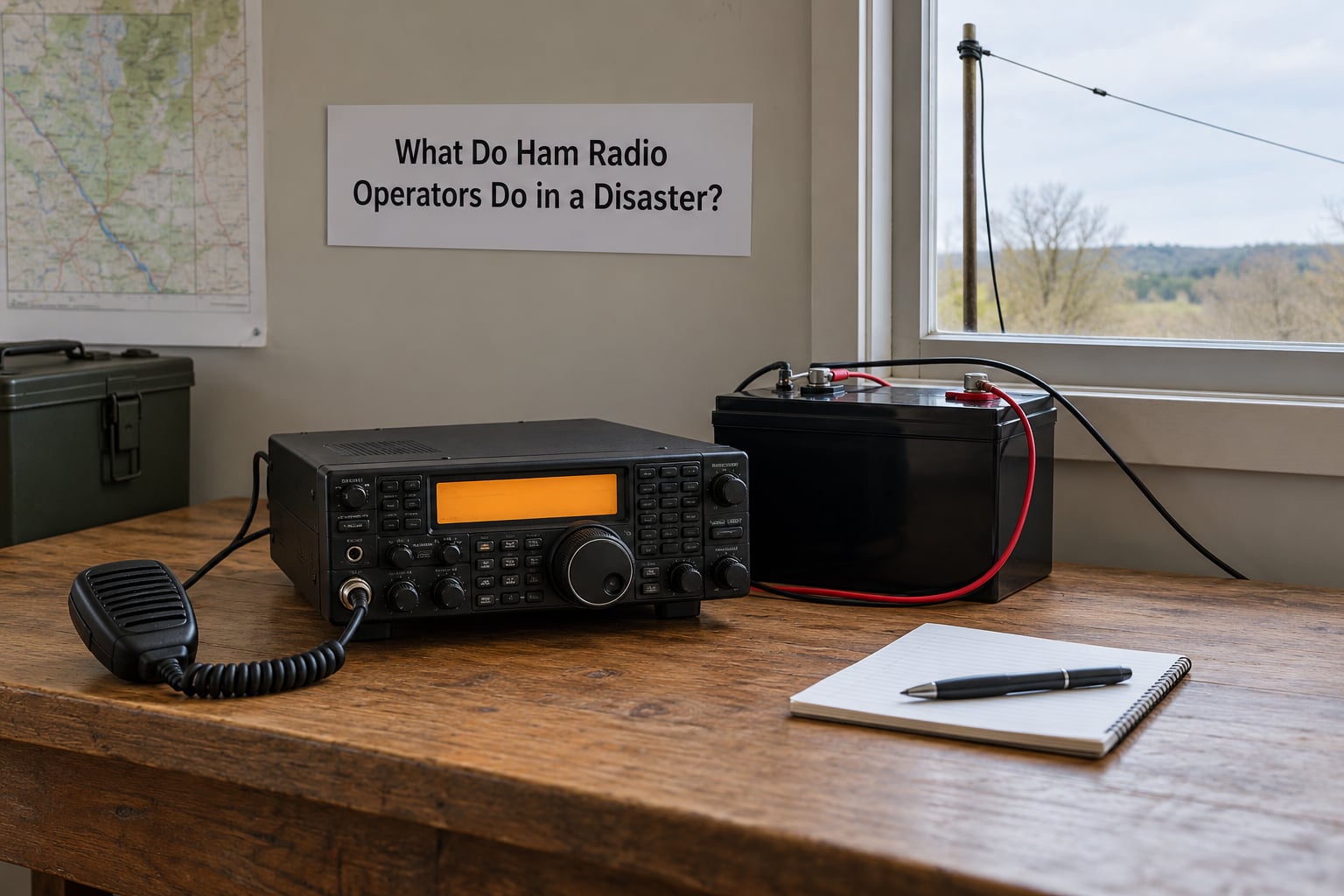 What Do Ham Radio Operators Do in a Disaster?