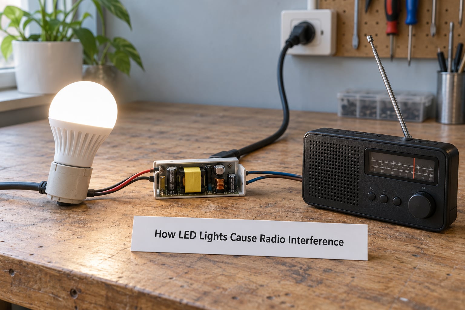 How LED Lights Cause Radio Interference