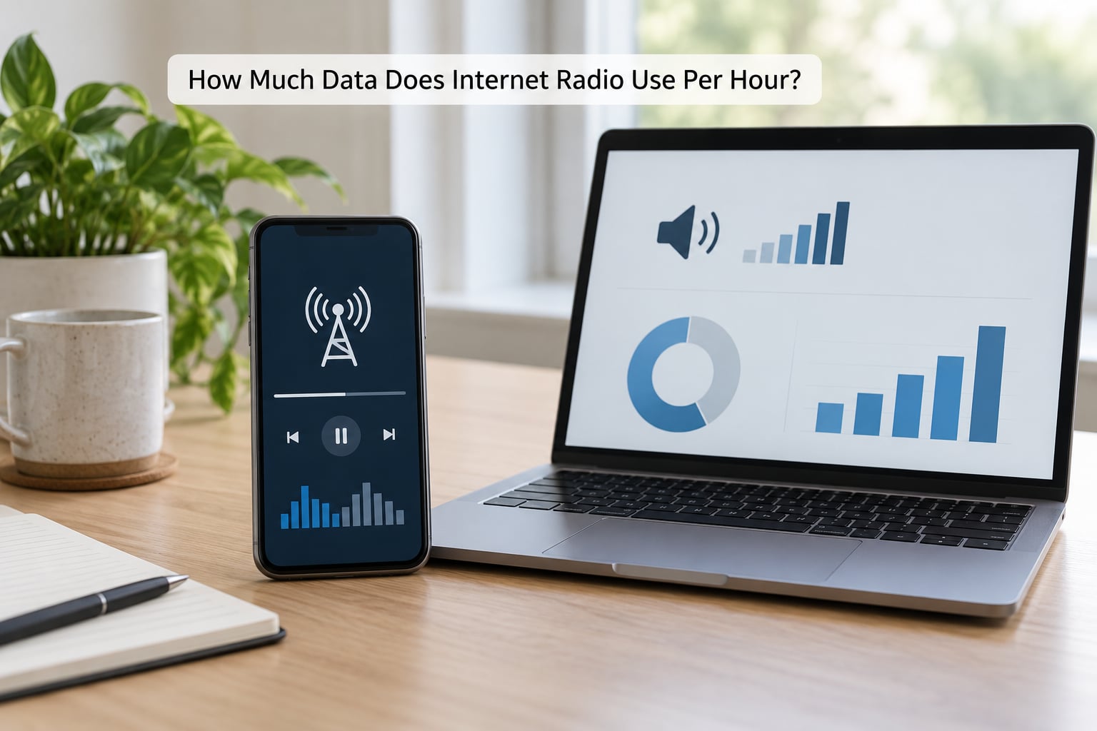 How Much Data Does Internet Radio Use Per Hour?