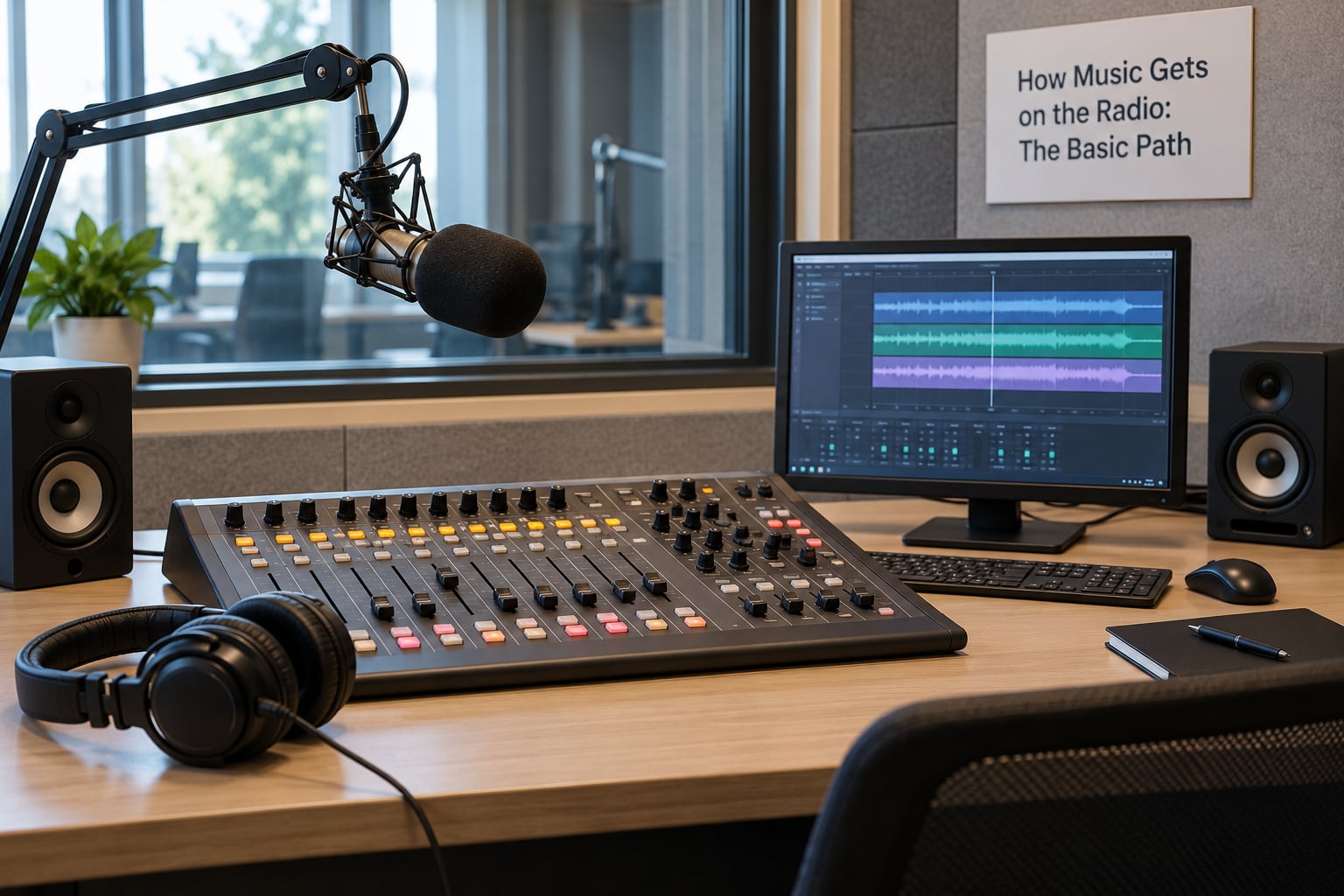 How Music Gets on the Radio: The Basic Path