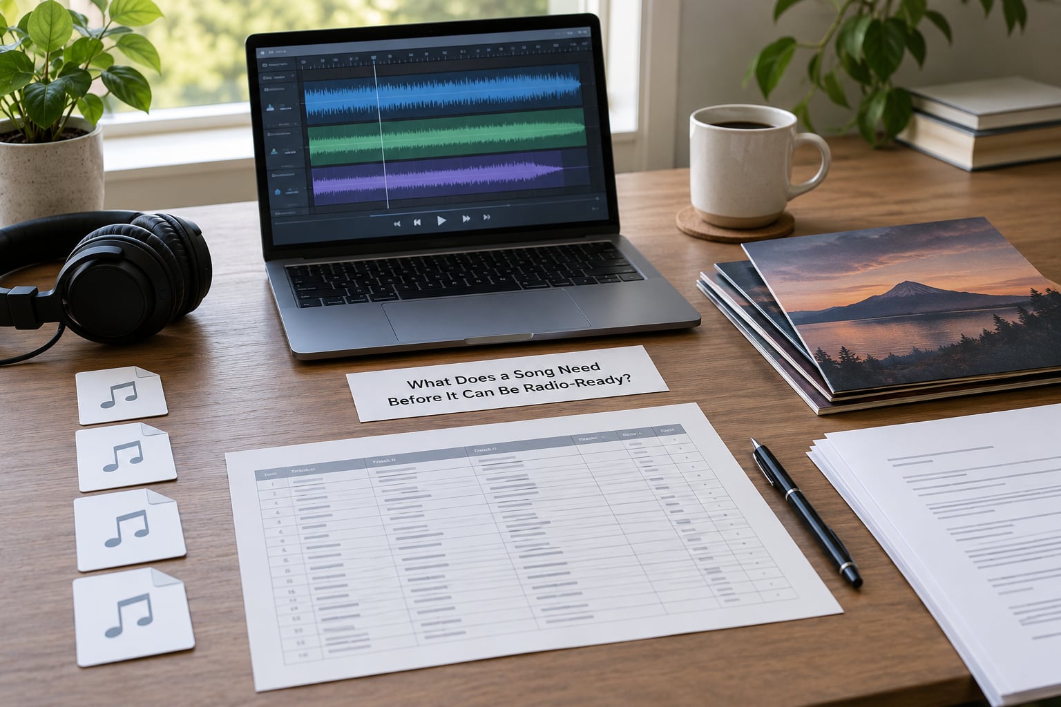 What Does a Song Need Before It Can Be Radio-Ready?