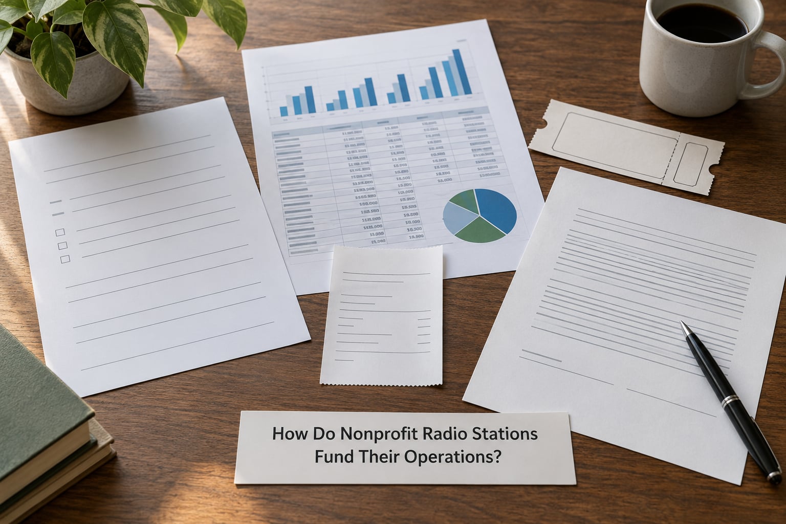 How Do Nonprofit Radio Stations Fund Their Operations?