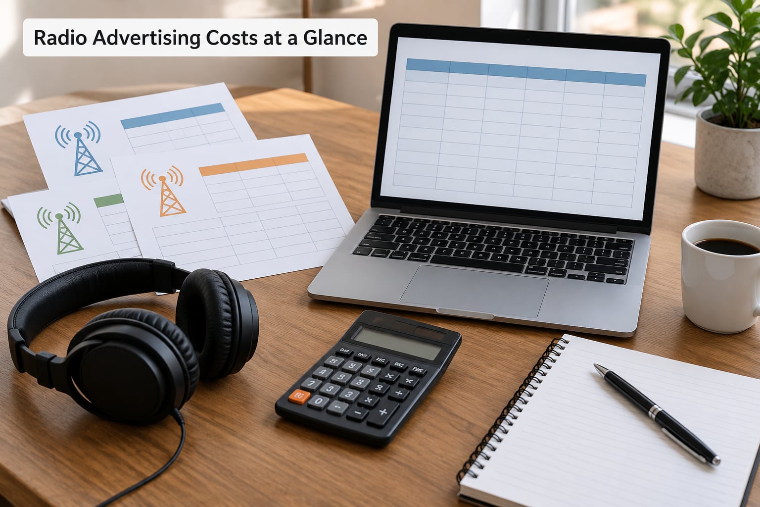 Radio Advertising Costs at a Glance