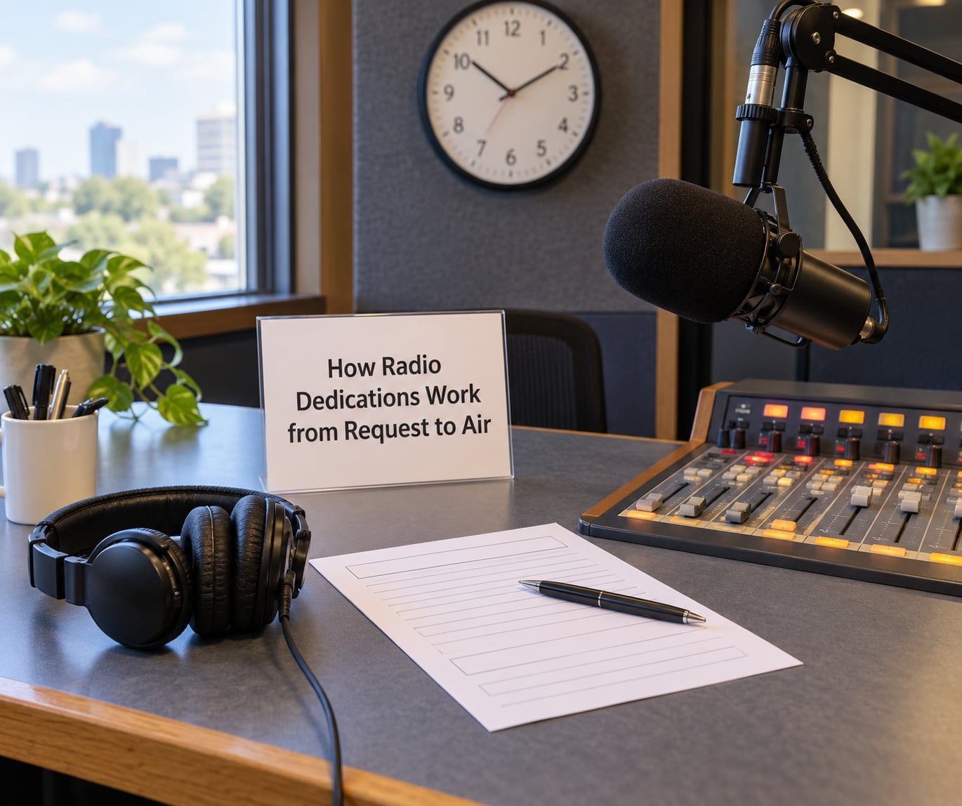How Radio Dedications Work from Request to Air