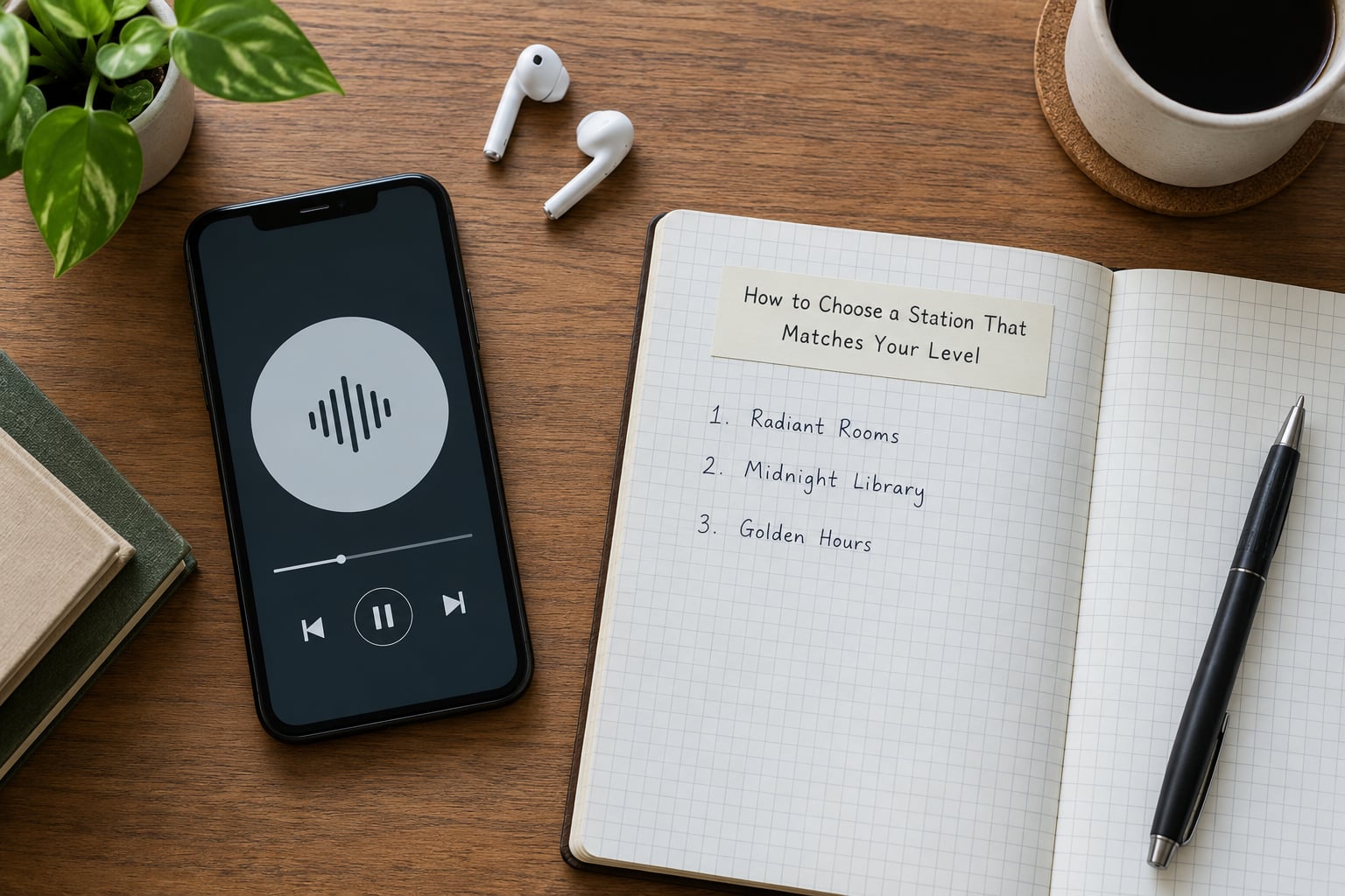 How to Choose a Station That Matches Your Level
