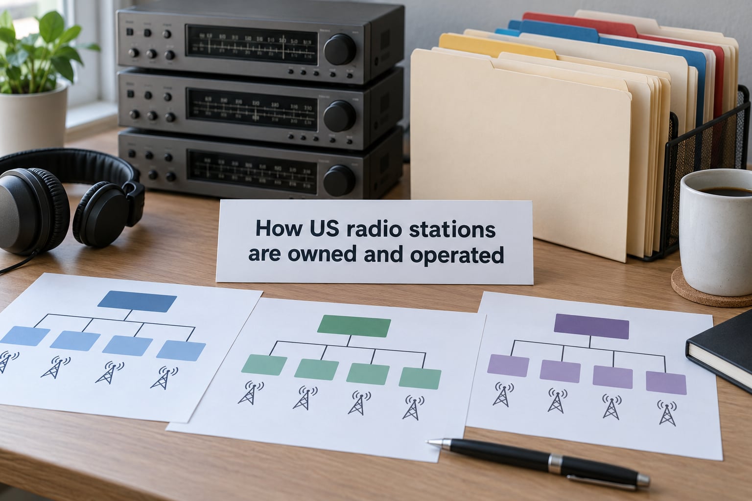 How US radio stations are owned and operated