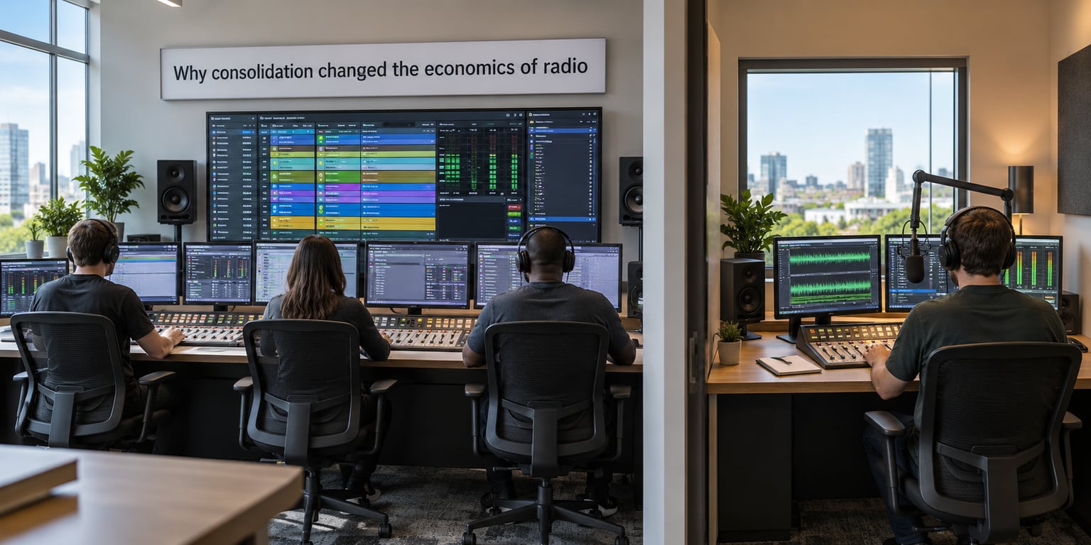 Why consolidation changed the economics of radio