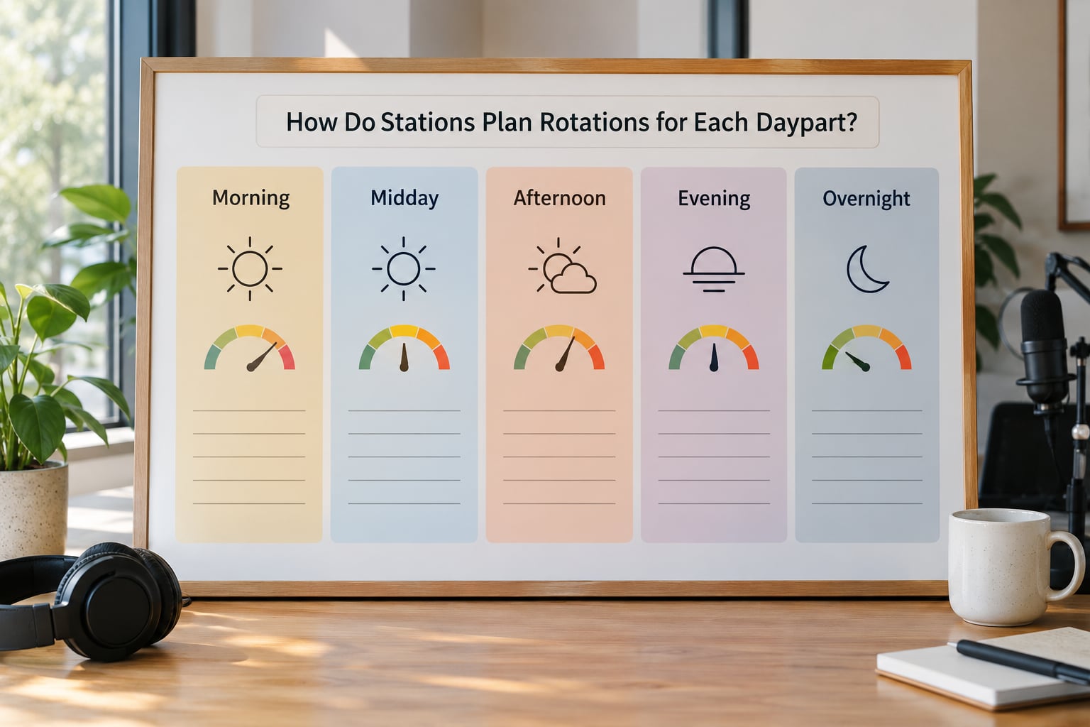 How Do Stations Plan Rotations for Each Daypart?
