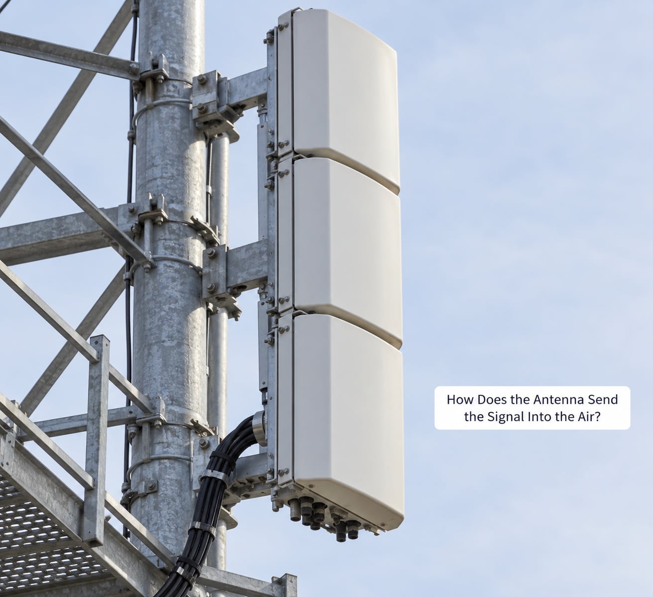 How Does the Antenna Send the Signal Into the Air?