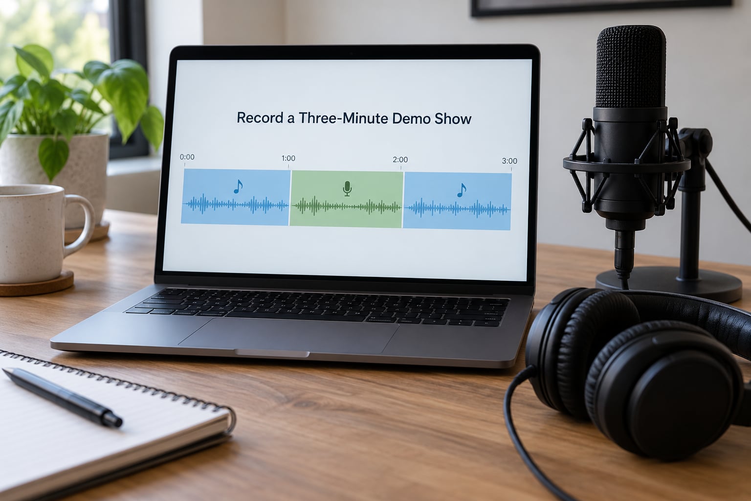Record a Three-Minute Demo Show