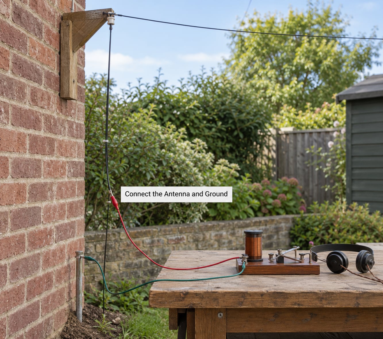 Connect the Antenna and Ground