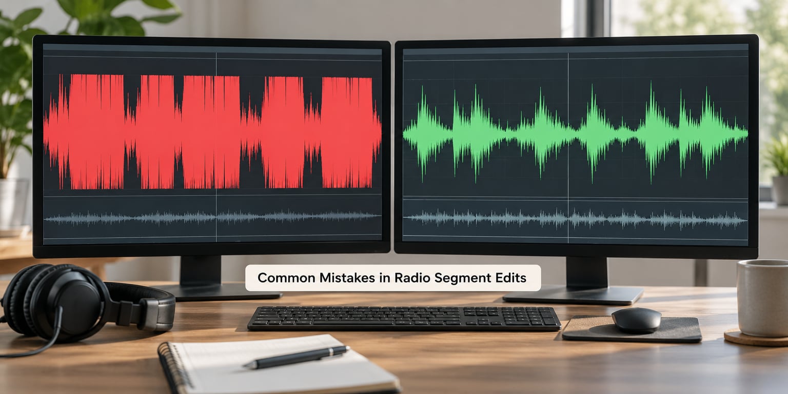 Common Mistakes in Radio Segment Edits